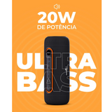 Caixa de Som Bluetooth IMS-X70 60W IPX6: A festa perfeita em qualquer lugar!