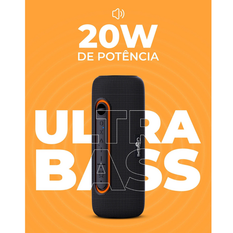 Caixa de Som Bluetooth IMS-X70 60W IPX6: A festa perfeita em qualquer lugar!