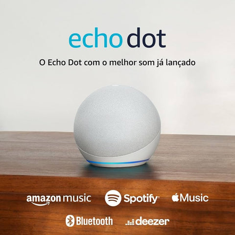 Alexa Echo Dot 5ª geração | Smart speaker com Alexa |  Cor Branco