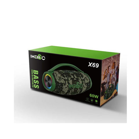 Seu som, sua vibe! Personalize suas festas com a IMS-X69 Camuflada