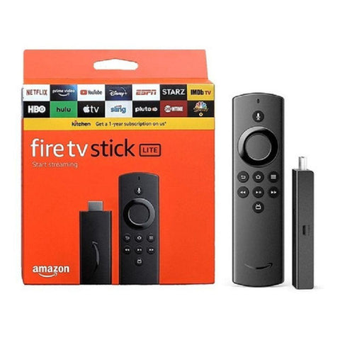 Amazon Fire TV Stick 3ª geração de voz Full HD 8GB preto com 1GB de memória RAM
