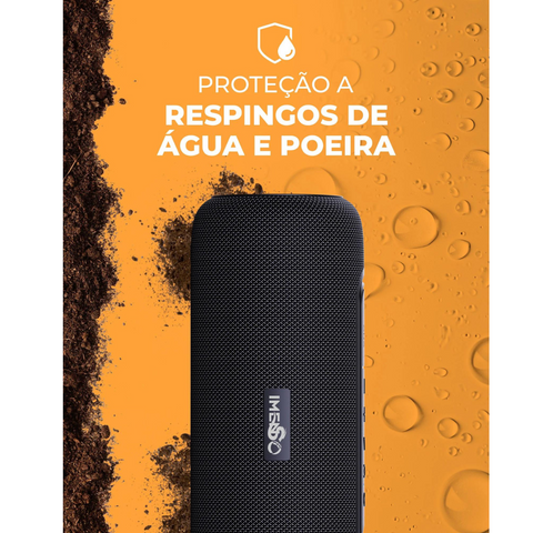 Caixa de Som Bluetooth IMS-X70 60W IPX6: A festa perfeita em qualquer lugar!